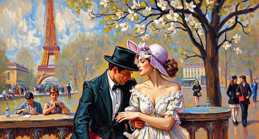 The Eiffel Tower: Guided by Light, Enchanted by Love