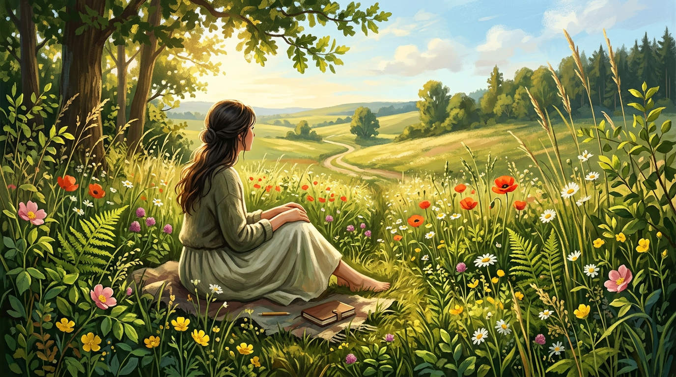 Beneath the Summer Sun: The Reflection of a Beautiful Mind