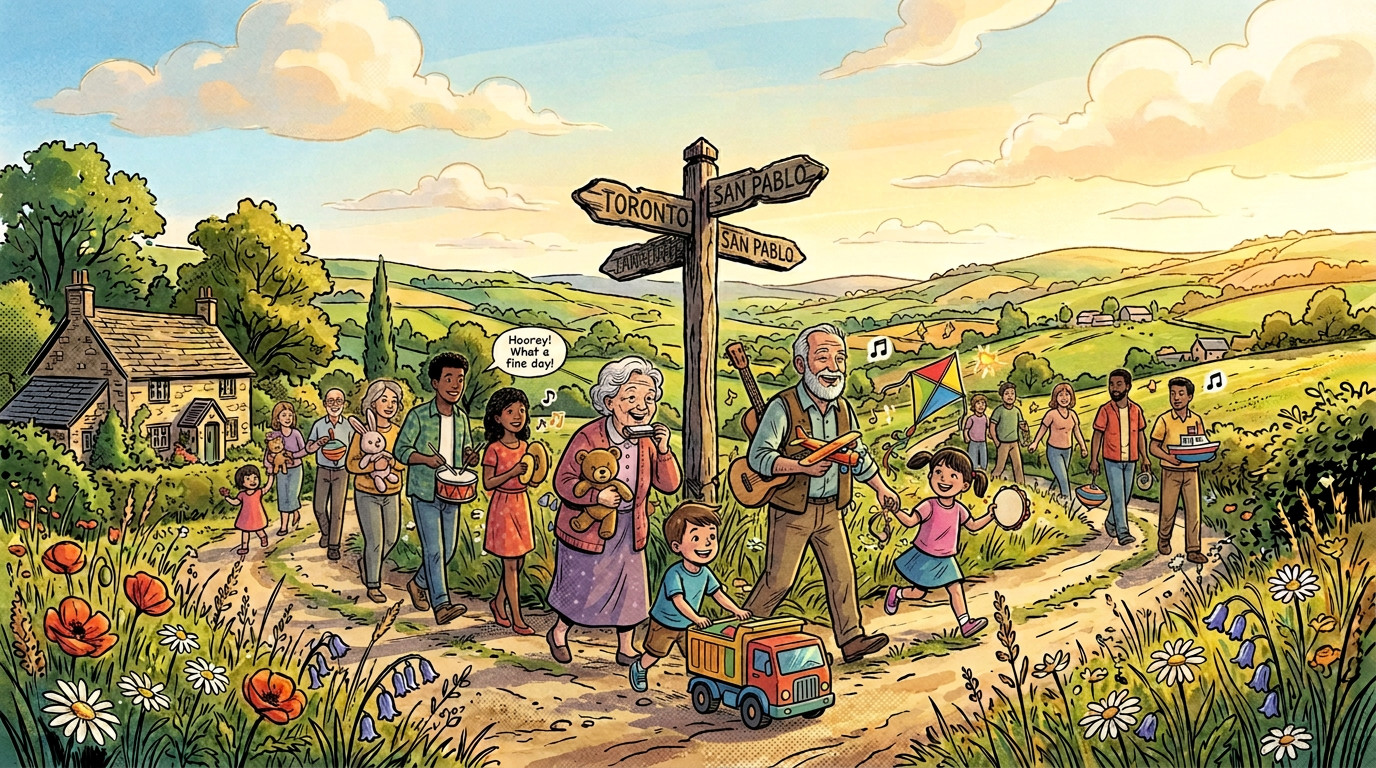 On the Road of Life: With Music in Our Hearts and Laughter in Our Steps